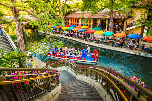 One of the advantages to relocate to San Antonio is being close to River Walk, a market selling all kinds of goodies 